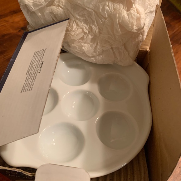 New box Porcelain Set 4 Snail plates 🐌 - Picture 4 of 4